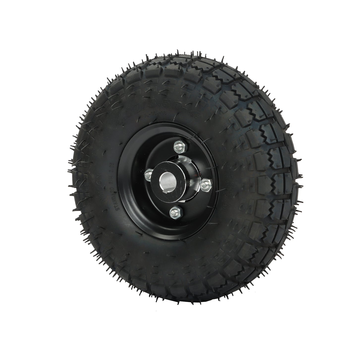 4-Inch All-Terrain Go-Kart Tire and Wheel Hub Combo for Ultimate Off-Road Performance