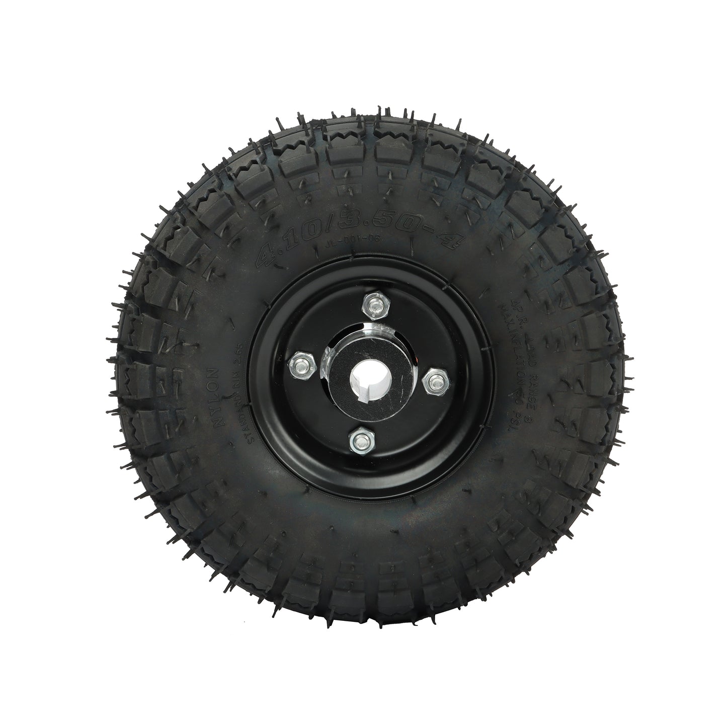 4-Inch All-Terrain Go-Kart Tire and Wheel Hub Combo for Ultimate Off-Road Performance